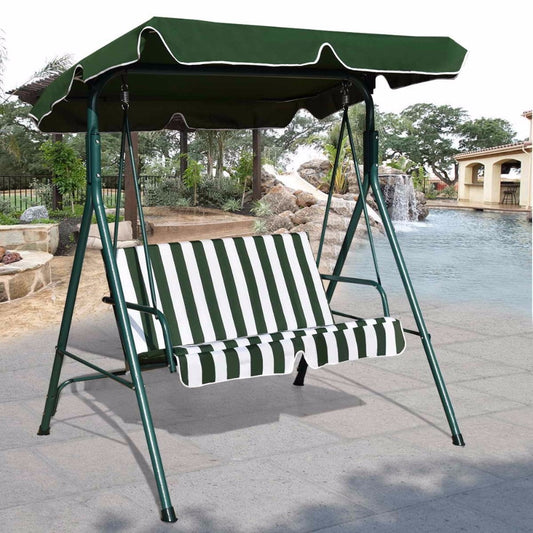 Patio Swing with Canopy: Comfortable Outdoor Garden Furniture